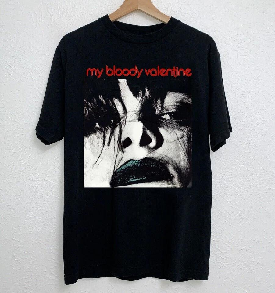 

my bloody valentine До Loveless Подарок Для Поклонников Черная Футболка Все Размеры OM105 4XL