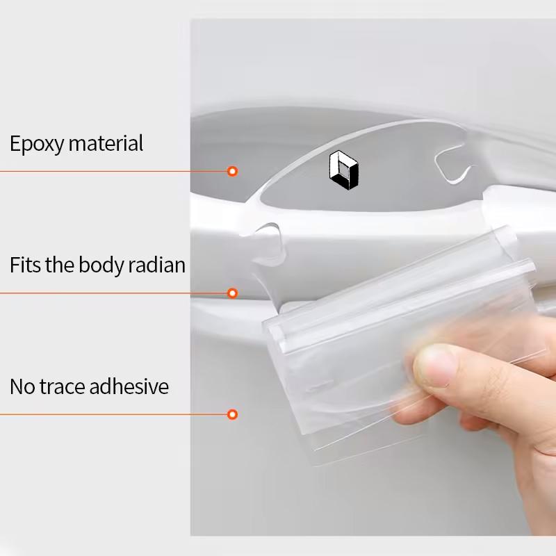 Per Renault 2026 Nuovi Copricerchi 8pz Maniglie Porte Auto Protezione Trasparente Adesivo Coppa Esterna Porta Per Renault Megane 2 3 4 Tw