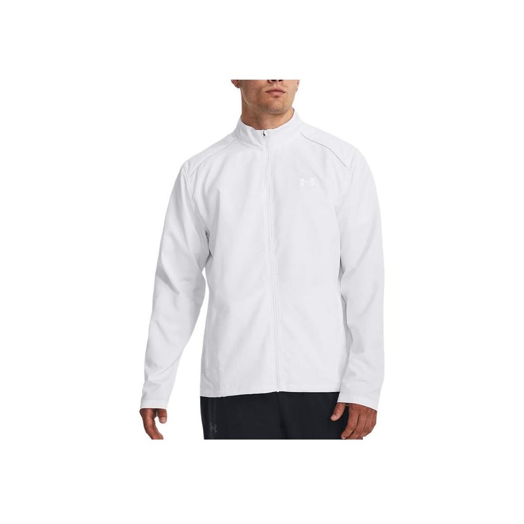 Under Armour Jacke mit Buchstabenaufdruck Herren Oberbekleidung Weiß 1376797-100