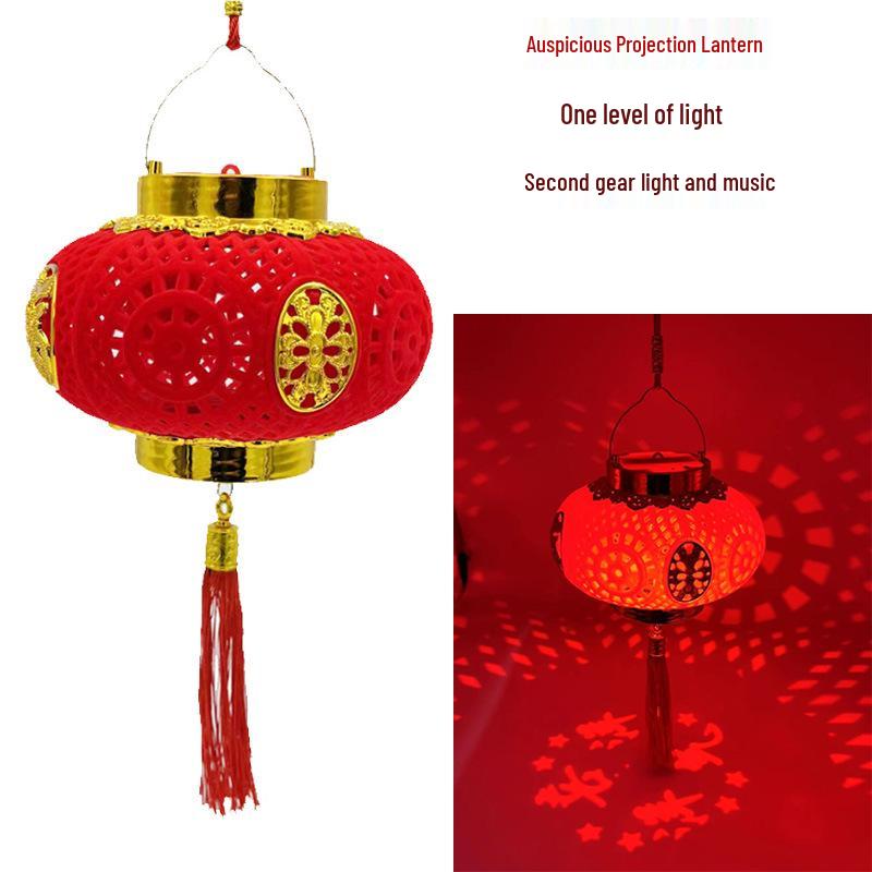 2026 Year of the Horse Spring Festival Children's Handheld Cartoon Lantern Toy