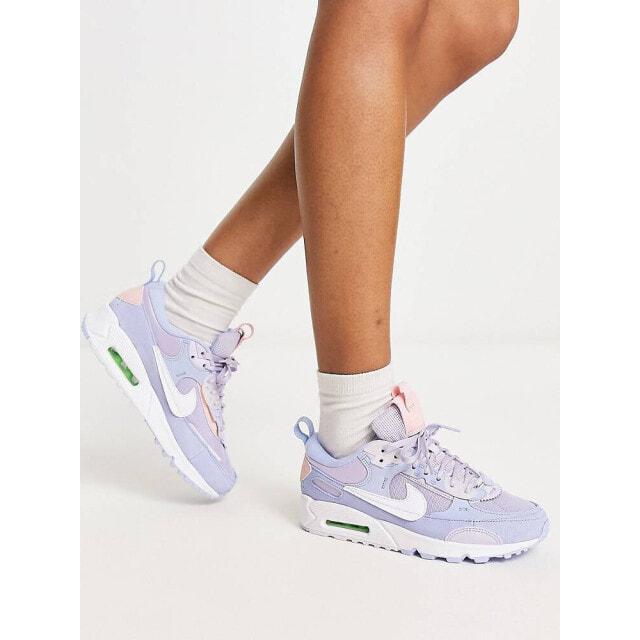 

Кислородно-фиолетовые кроссовки Nike Air Max 90 Futura