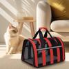 Dog Carrier Bag Soft Side Backpack Cat Pet Carriers Dog Travel Bags Breathable Cat Outing Bag Shoulder Bag