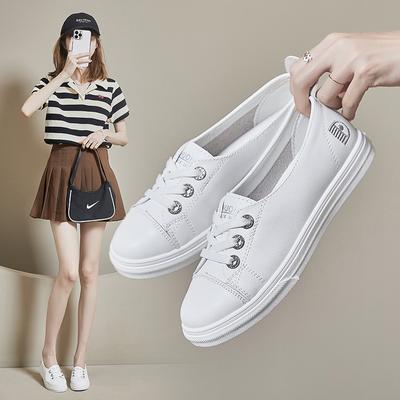 Damen Frühling Sommer Neue Flache Schuhe Bequem Atmungsaktiv Mode Vielseitig Freizeitschuhe Weiche Sohle Einfach Zapatos De Mujer