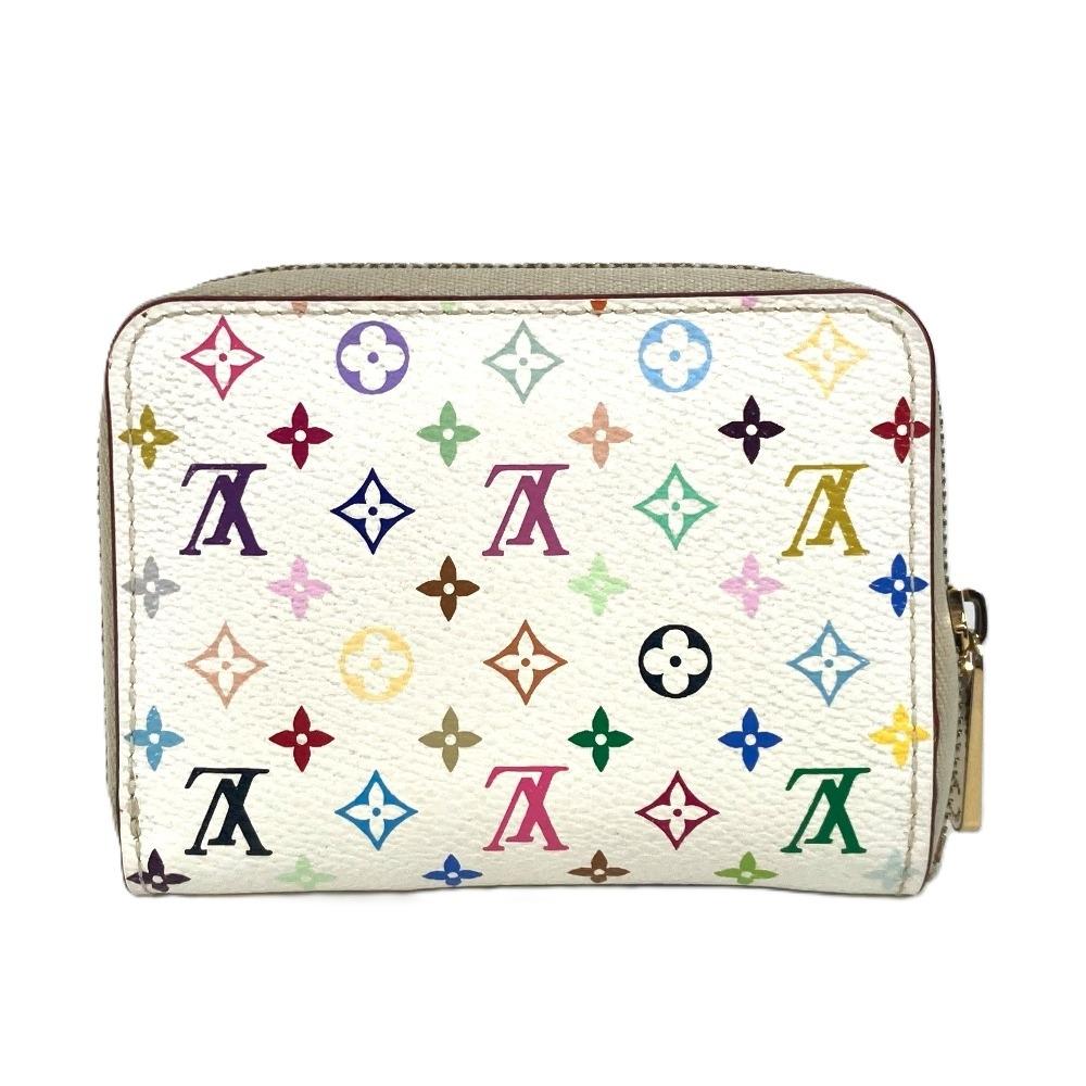 Louis Vuitton M93741 Monogram-Multicolore Zippy-coin purse Wallet Coin purse