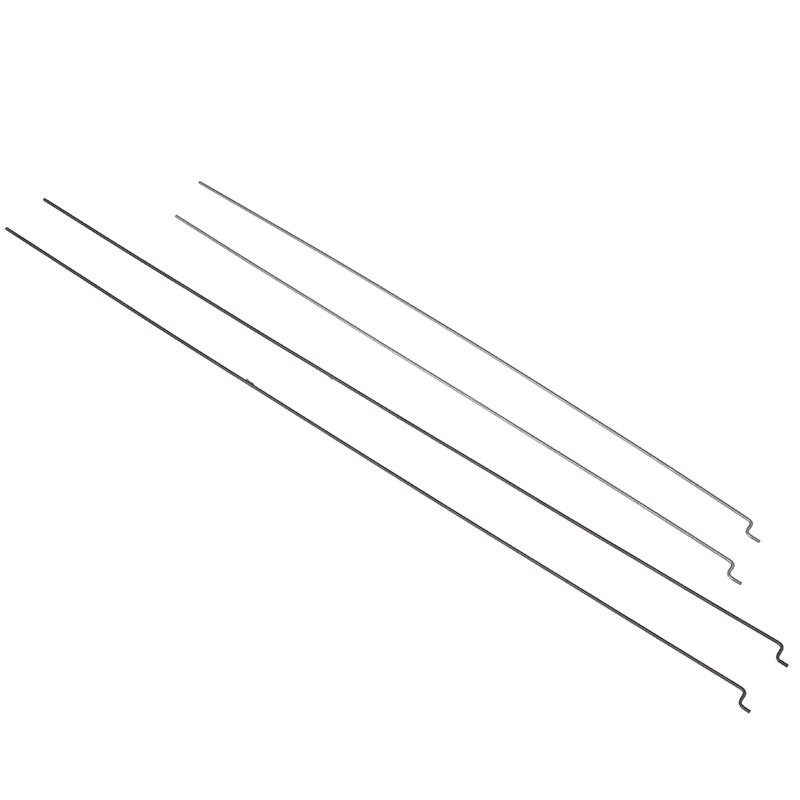10Pcs Z Type D1.2Mm Steel Wire Push Pull Rod Pushrod For Rc Aircraft Airplane