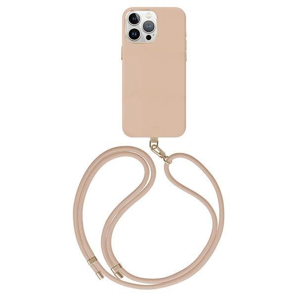 Uniq Coehl Muse Case for iPhone 15 Pro Max 6.7 Magnetic Charging Dusty Nude