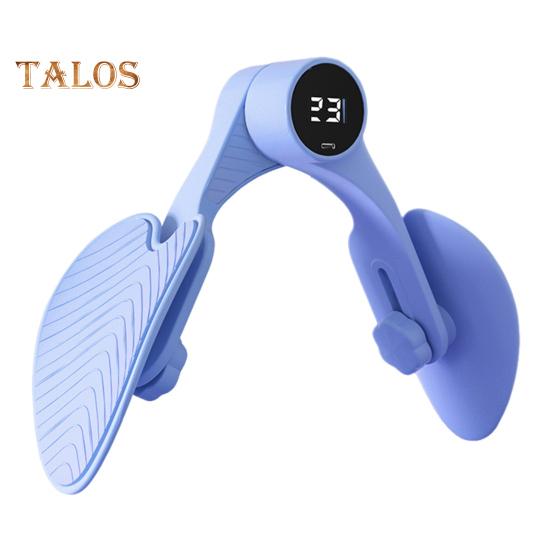 

Thigh Master со счетчиком ЖК-дисплеем, 3 уровня регулировки, эргономичный тренажер для мышц тазового дна, для мужчин и женщин, для внутренней поверхности бедра, для ног, для тонизирования синий