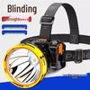HEIXIE Rechargeable Headlamp Flashlight