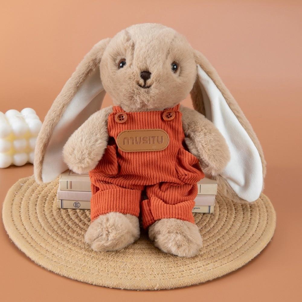 Long Ear Stuffed Animal Rabbit Clothed Bunny Rabbit Plushie Bunny Plush Toy Girls Gift
