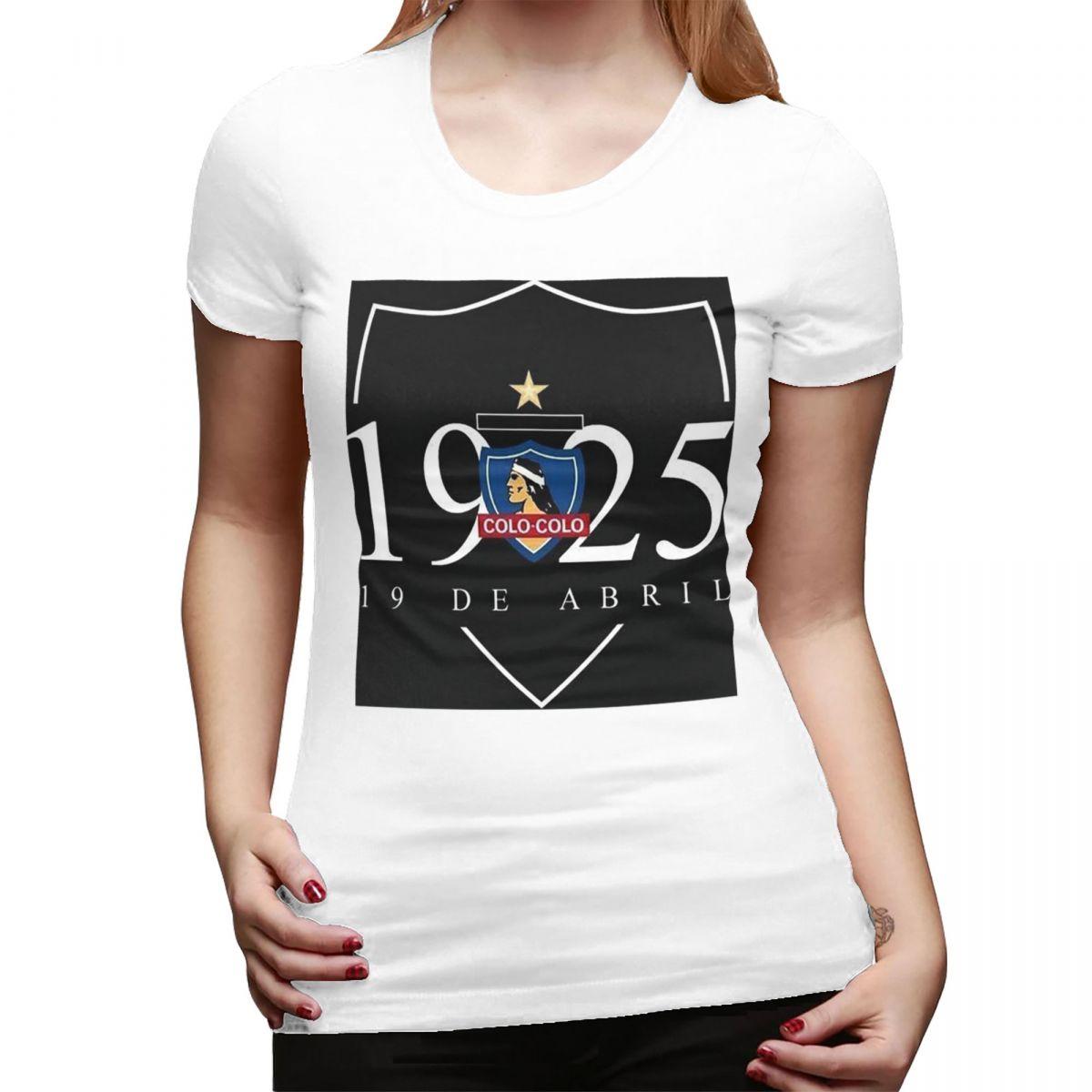 CSD COLO COLO TShirt for Women Crew Neck Streetwear T Shirts Womens Short Sleeve Summer Clothes Tops S