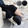 Footrest Cushion, Suitable for Sleep and Rest,Semi-rolled Leg Pillow, Suitable for Bed, Chair, Sofa, Headrest, Back Lumbar and Leg Support