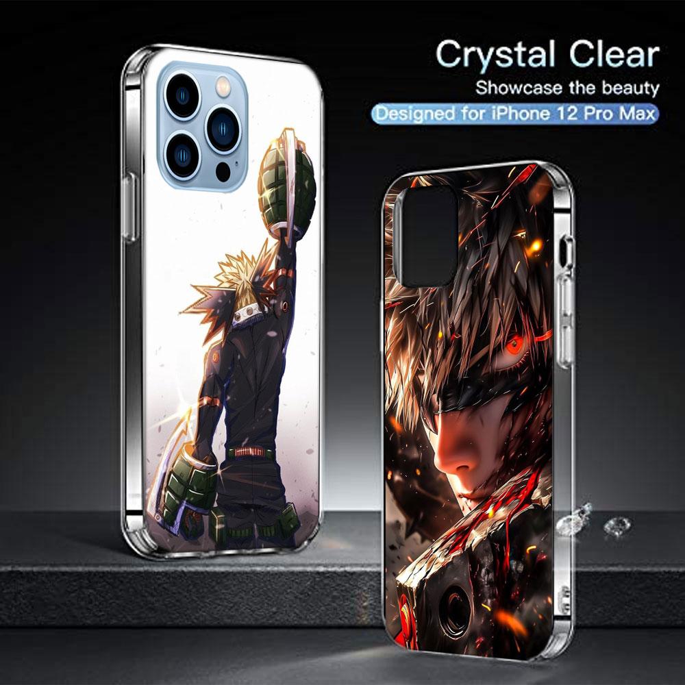 My Hero Bakugou Katsuki Cases Phone Case For Iphone 17E 16E 17 Air 16 Pro Max 15 Pro 14 Plus 11 13 12 Mini Cover Cases Compatibl