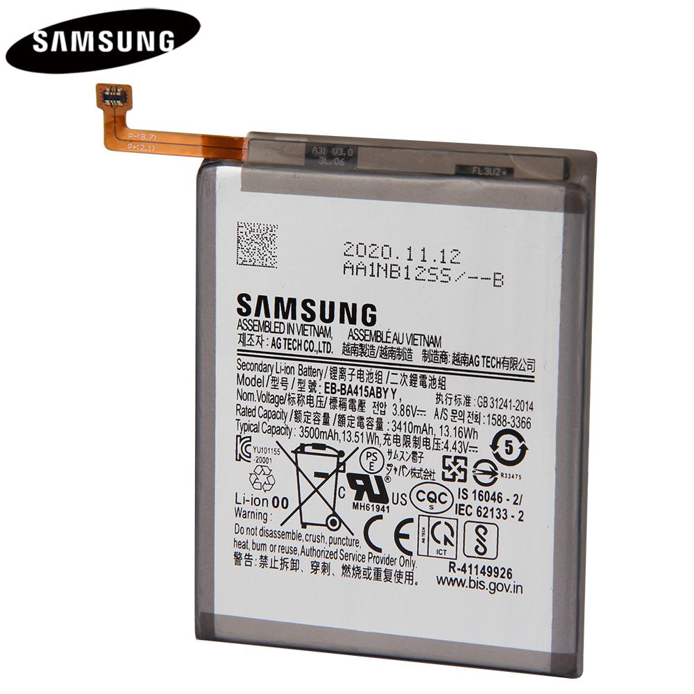 Original Replacement Battery EB-BA415ABY For Samsung Galaxy A41 A415F 3500mAh