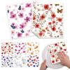 Cleaning Cloth Reusable Kitchen Dish Towels Eco-friendly Microfiber Colorful Floral Pattern Dishcloths Lint Free Washable Duster Rags Tea Towels