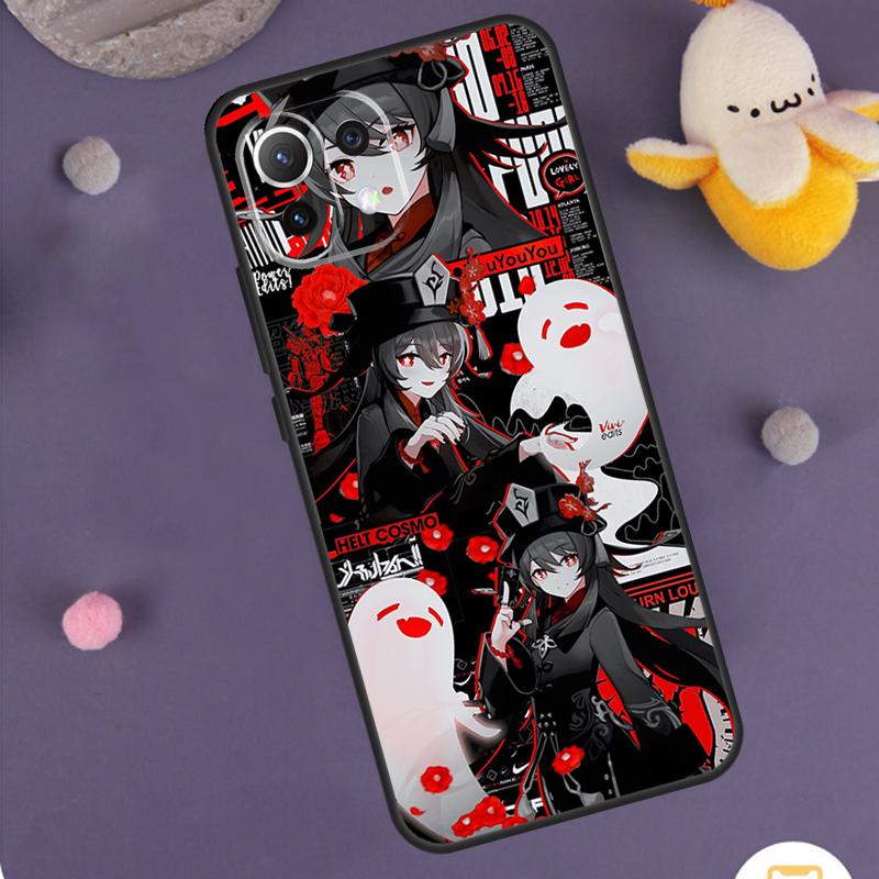 

Hu Tao Genshin Impact Case For Xiaomi 14 15 Ultra 13T 14T 15T 17 Pro Max POCO F5 F6 F7 X5 X6 X7 Pro F8 Ultra Cover POCO X6 Pro
