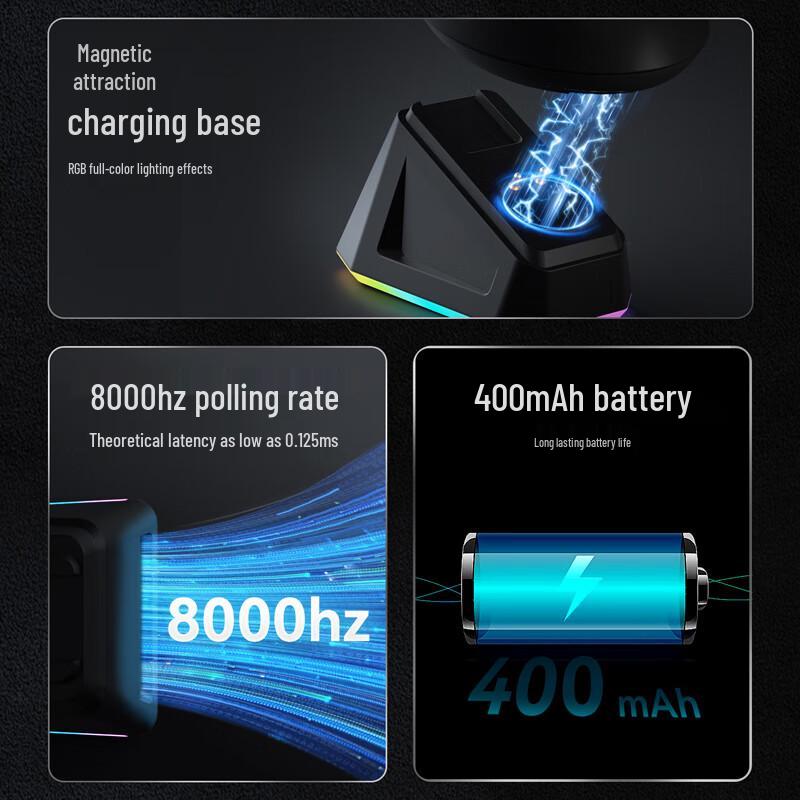 Ajazz AJ159 Triple Mode Wireless Gaming Mouse