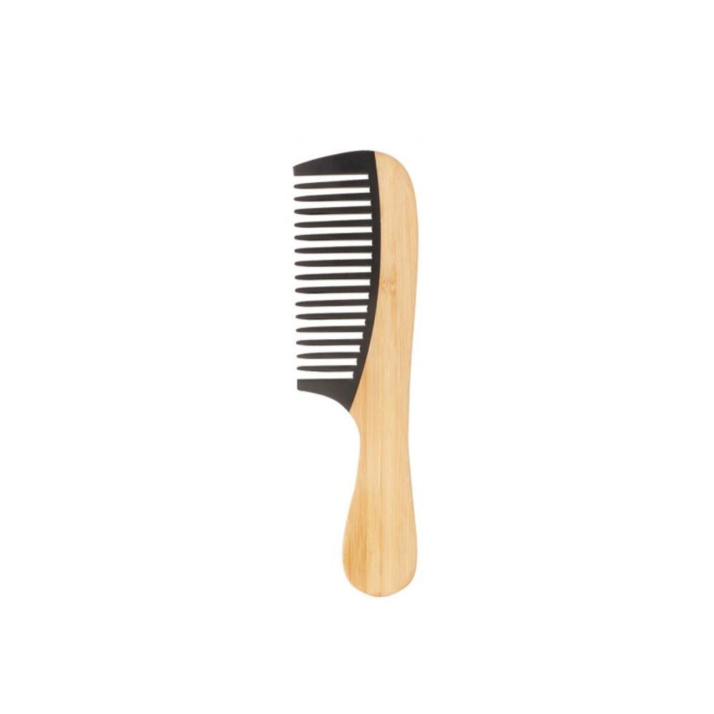 Eco-friendly Wide Tooth Hair Comb Anti-Static Smooth Comb Rat Tail Brush  for Gift