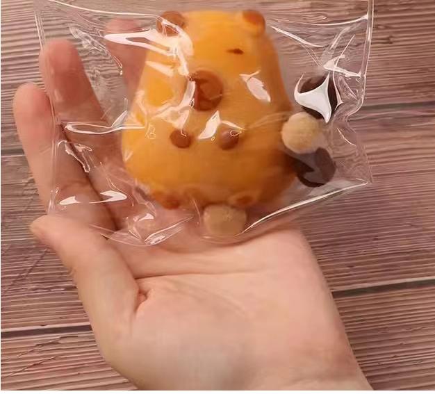 Non-Toxic Capybara Squishy Toy Slow Rebound Cute Brown Bear Animal Stress Relief Fidget Sensory Toys For Kids Adults Decompression Gift