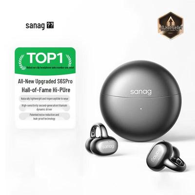 SANAG S6S Pro2 Earclip Open-Ear Bluetooth Headphones