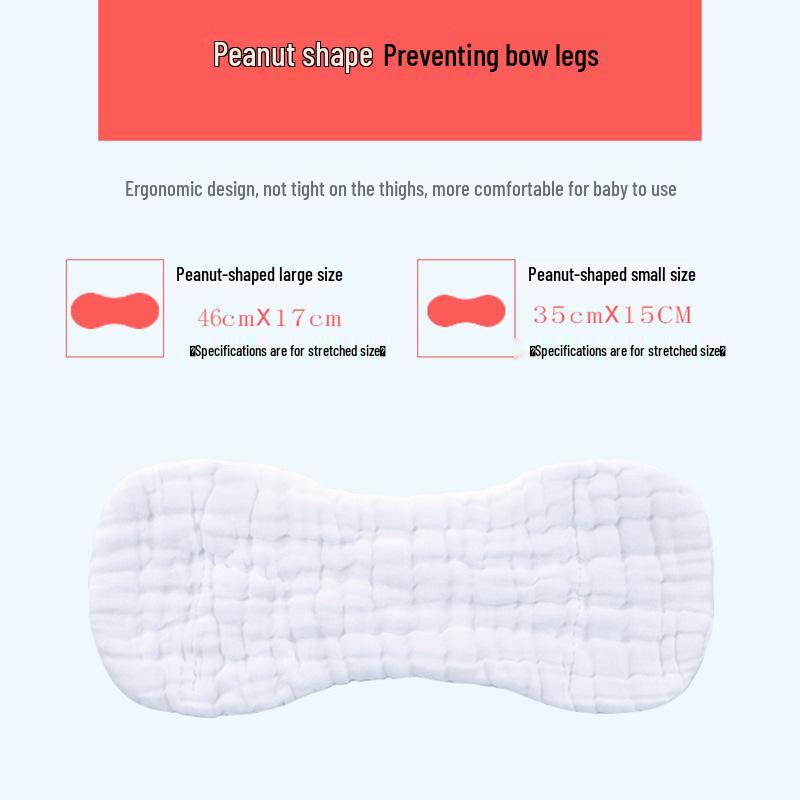 Gauze Cotton Washable Breathable Diaper Cover for Spring/Summer