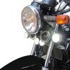 4LED Motorcycle Headlight Spot Light DRL Driving Fog Lamp Waterproof 12-85V