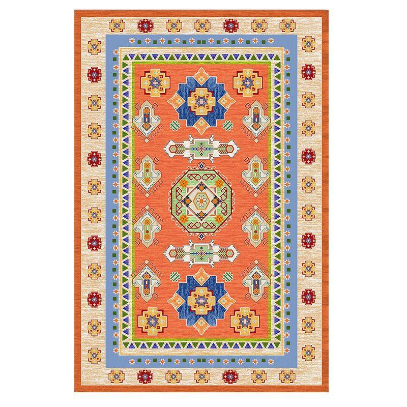 

Morocco Vintage Living Room Carpet Washable Bedroom Sofa Coffee Table Mat Bohemian Nordic Folk Style Household Bedside Area Rugs 50x80cm
