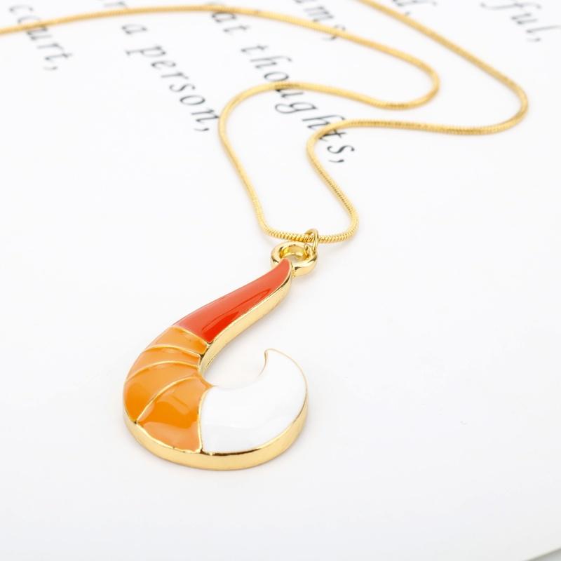 Collana a Catena con Ciondolo Coda di Volpe Cosplay Anime Gioiello Accessorio