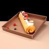 ZISIZ 28x28 Antihaft-Kohlenstoffstahl-Kuchenrollen-Backform