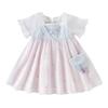 DAVE&BELLA Girls' Chinese Style Hanfu Mesh Dress