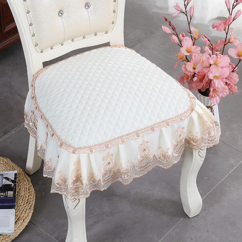 48x52cm Household Seat Cushion European Style Dining Stool Cover Four Season Universal Modern Minimalist Fabric Wear Resistant Protective Cover