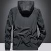 Autumn Coat Men's Sports Jacket Windproof Hooded Large Size Men's Casual Thin Jacket