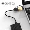 Fekete arany védhető USB 3.0 Type-C OTG Adapter Type C USB C dugasz-alj átalakító függő kötélgyűrűvel USBC csatlakozóhoz