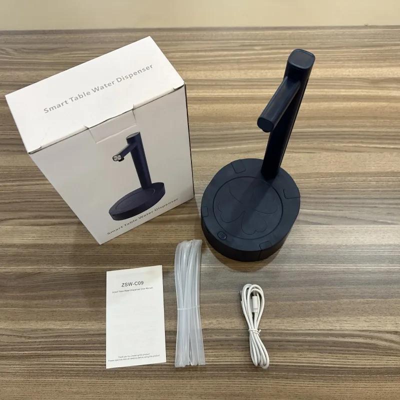 Smart Portable Desktop Electric Water Dispenser Bottle Barreled Gallon Pump USB Charging Automatic Drinking Water Machine Kettle