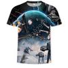 3D Quick Drying Short Sleeve Men's T-Shirt Star Wars 50th Anniversary Adult & Children's Parent-Child T-Shirt