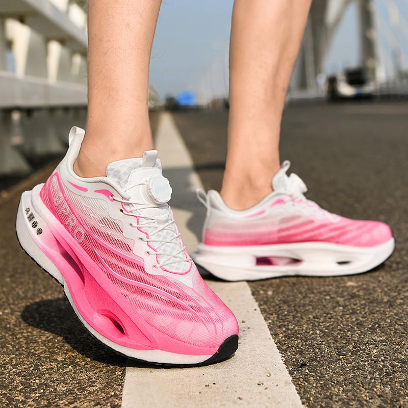 Hot Selling Anti Slip Rebound Sports Shoes Low Cut Lightweight Marathon Running Shoes Comfortable and Breathable Walking Shoes