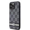 Dkny Dkhcp14Xpcptssk Iphone 14 Pro Max6.7 Czarny/Black Hardcase Leather Checkered Mono Pattern & Printed Stripes