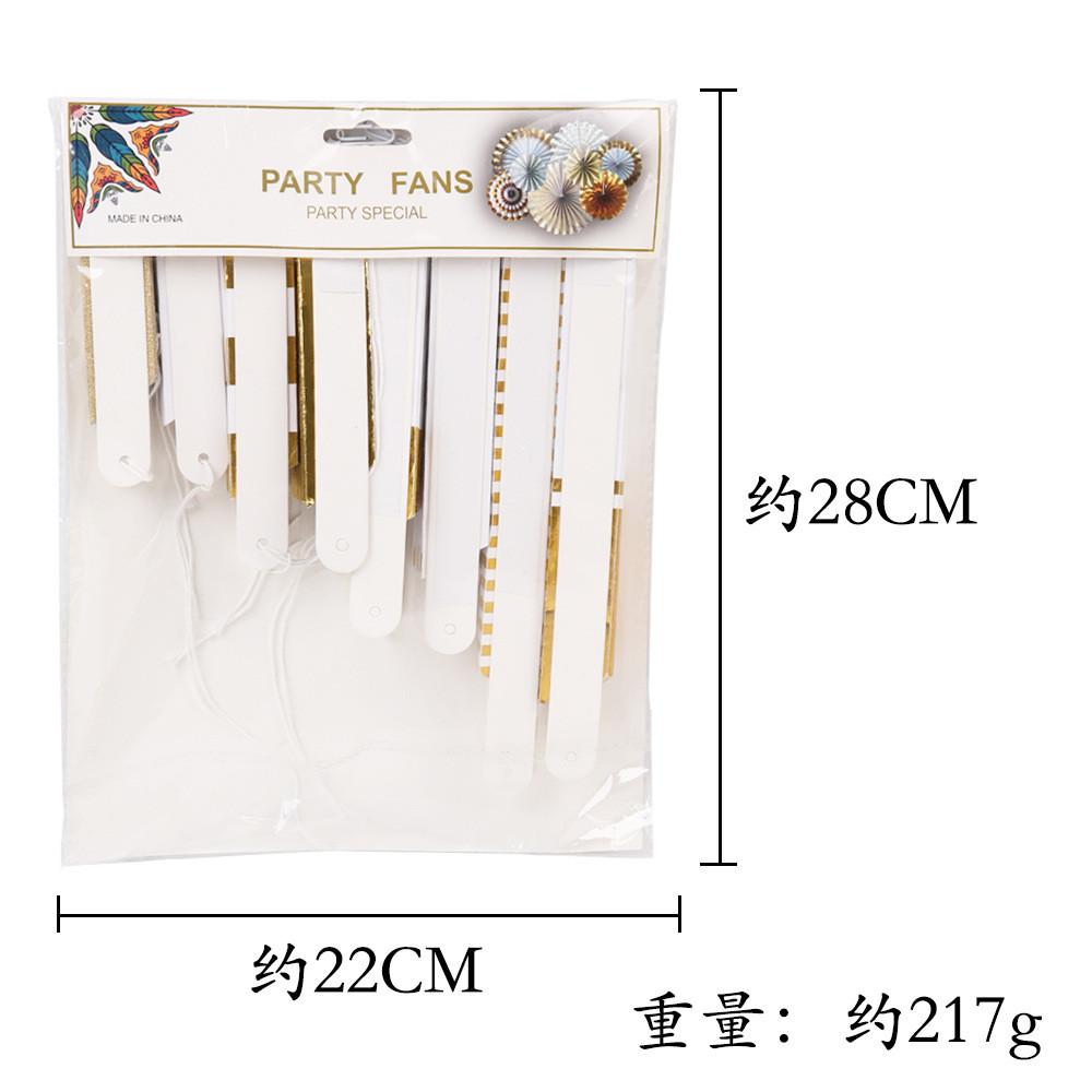 

Золотые Роскошные Бумажные Цветы-Веера Для Особых Случаев Празднований Дня Рождения Фестивалей И