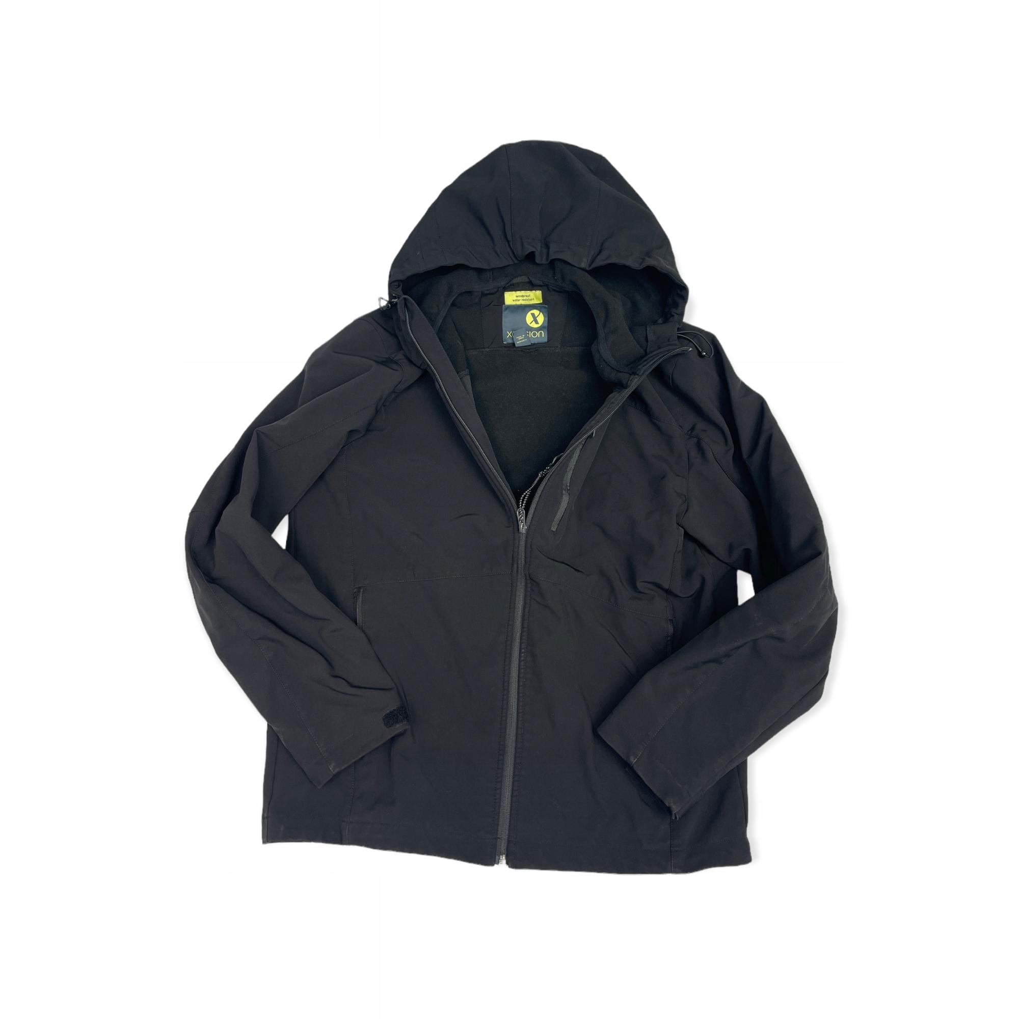 

Men s black hooded jacket XERSION M - Used