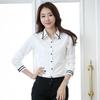 Versatile Korean Style Women's Chiffon Long-Sleeve Casual Loose Plus Size Shirt for Spring/Summer Fashion
