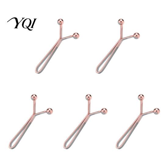 Pants Waist Adjuster 5/10Pcs Tightener for Pants, Reusable Cincher Clip Alloy Loose Jeans, No Sewing Trousers Leg Shortening Clamp Damage Free