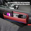 Vehicle Console Storage Box Car Seat Gap Organizer Box, Faux Leather Multifunction Filler for Crevice Side Pocket, Universal Wallet Key Card