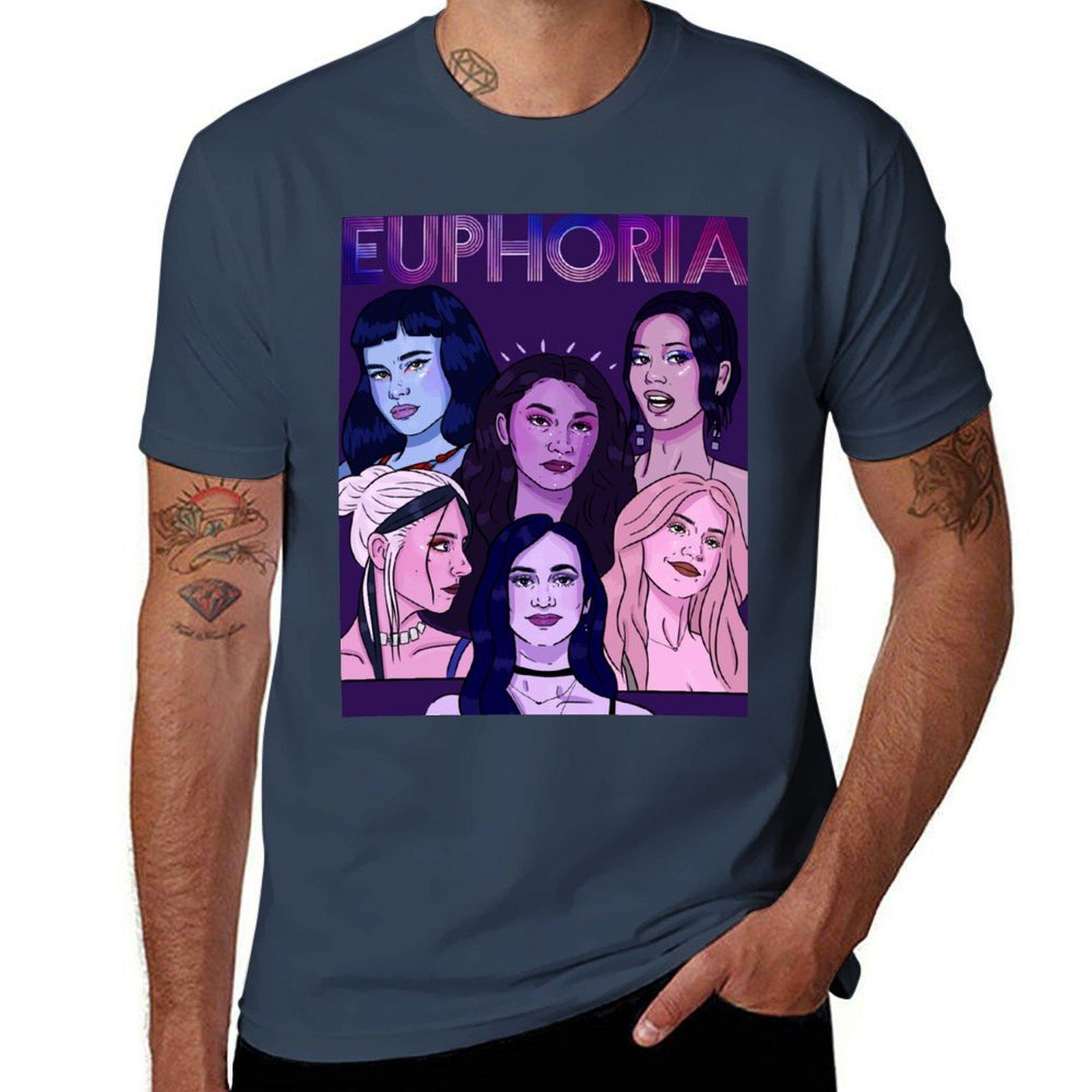 Euphoria HBO Girls TShirt Breathable Travel TShirt S