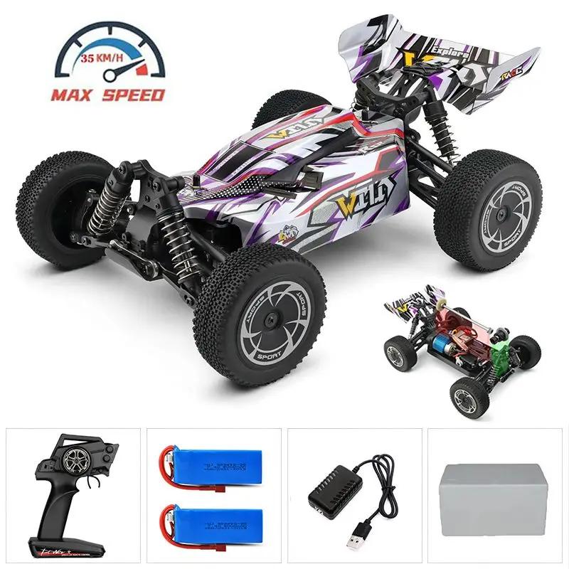 WLtoys 144010 75KM/H 2.4G RC Car Brushless 4WD Electric High Speed Off-Road Remote Control Drift Toys for Children Racing