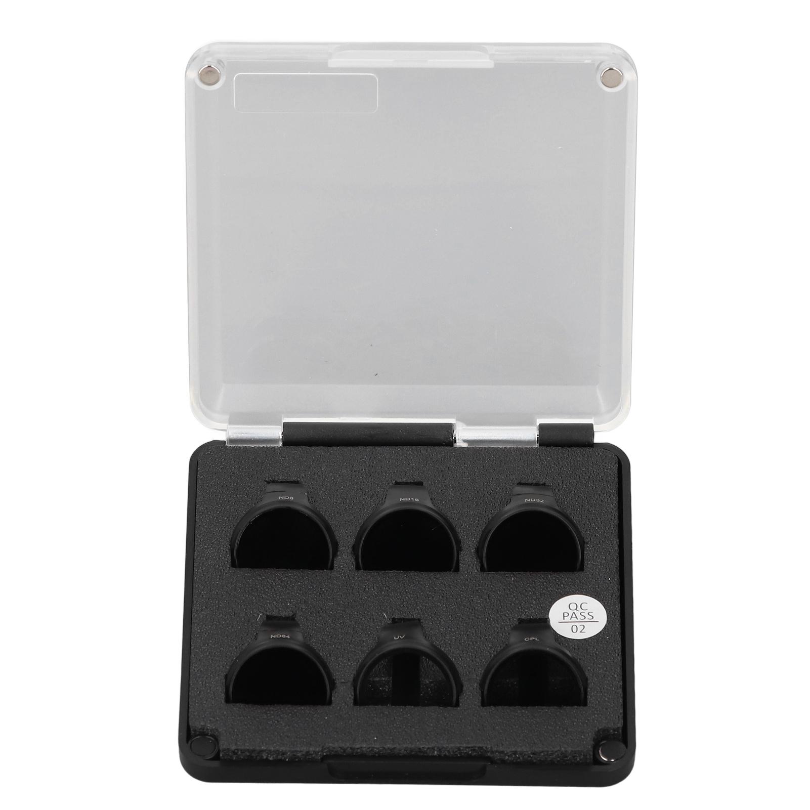 

6 шт. Набор фильтров для дронов UV CPL ND8 ND16 ND32 ND64 оптическое стекло фильтры для объектива камеры дрона для NEO