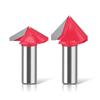 90 Degree 120 Degree V Knife 3d Woodworking Knife Tool Alloy Chamfering Knife Chamfering Knife 90 Degree Engraving Machine Tool Milling Cutter