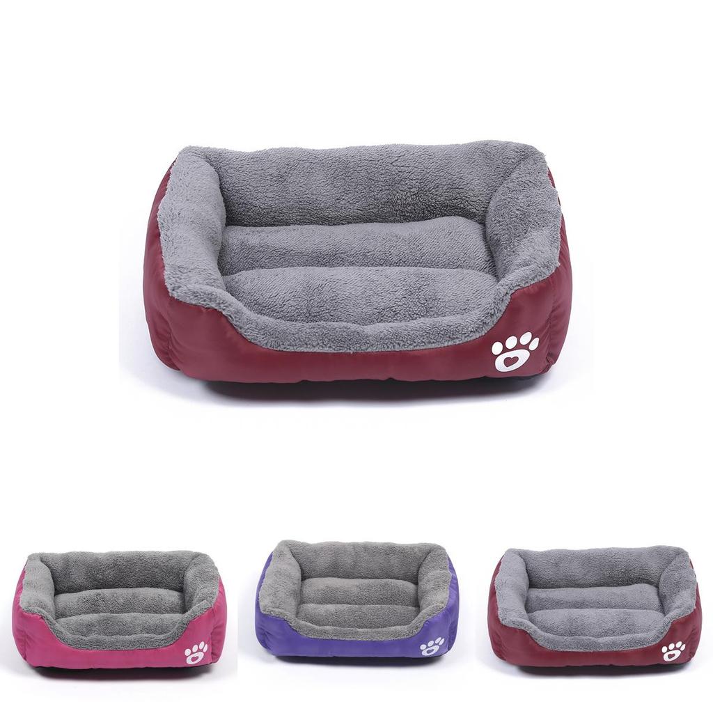 Przytulne i trwałe ortopedyczne legowisko dla zwierząt domowych dla dużych psów i kotów w różnych kolorach