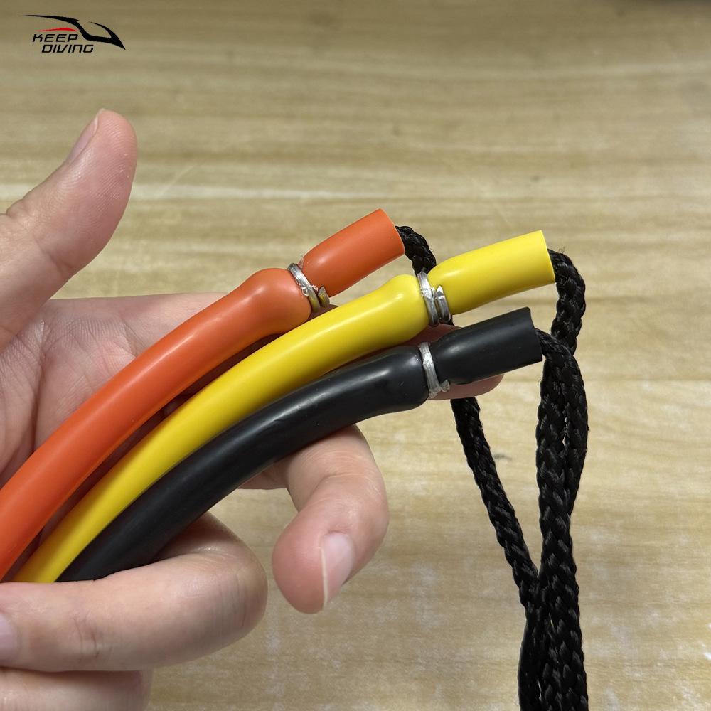 Bande Élastique Harpon 5x10mm: Tube en Latex Durable pour la Pêche au Poisson.