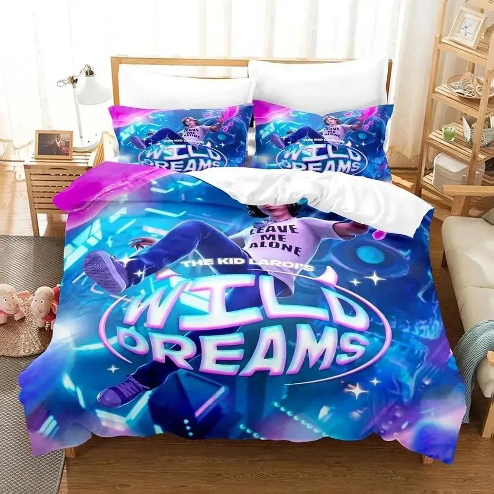 3D Print Singer The Young Boys LAROI Beding Set Soft Duvet Cover Bed Linen Set Comfortable Quilt Cover Pilowcase Warm Comforter king Quen Sized