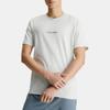 Calvin Klein Logo Tričko s okrúhlym výstrihom rovného strihu s krátkym rukávom Pánske tričká biele 000NM2170E-CJH