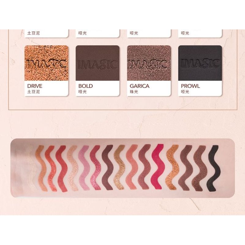 IMAGIC - 16 Colours Charm Eyeshadow Palette